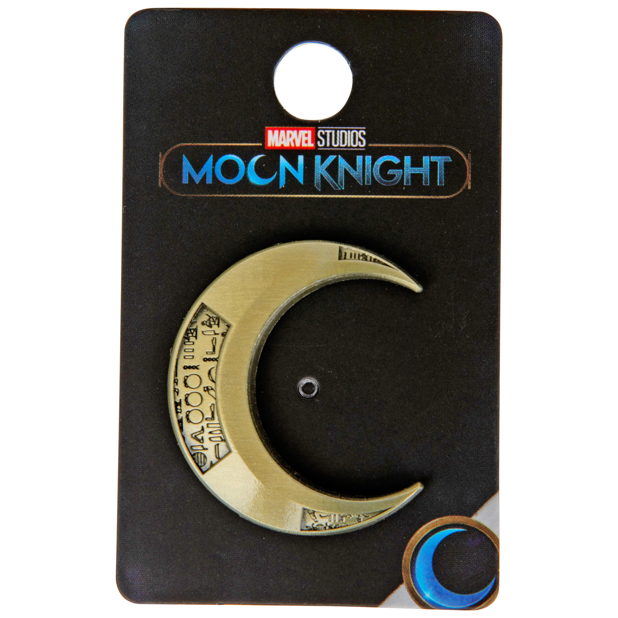 Moon Knight Crescent Emblem 3D Pin Badge